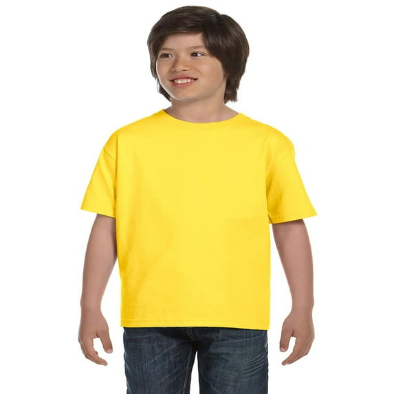 Hanes Boys' TAGLESS® ComfortSoft® Crewneck T-Shirt, Style 5480
