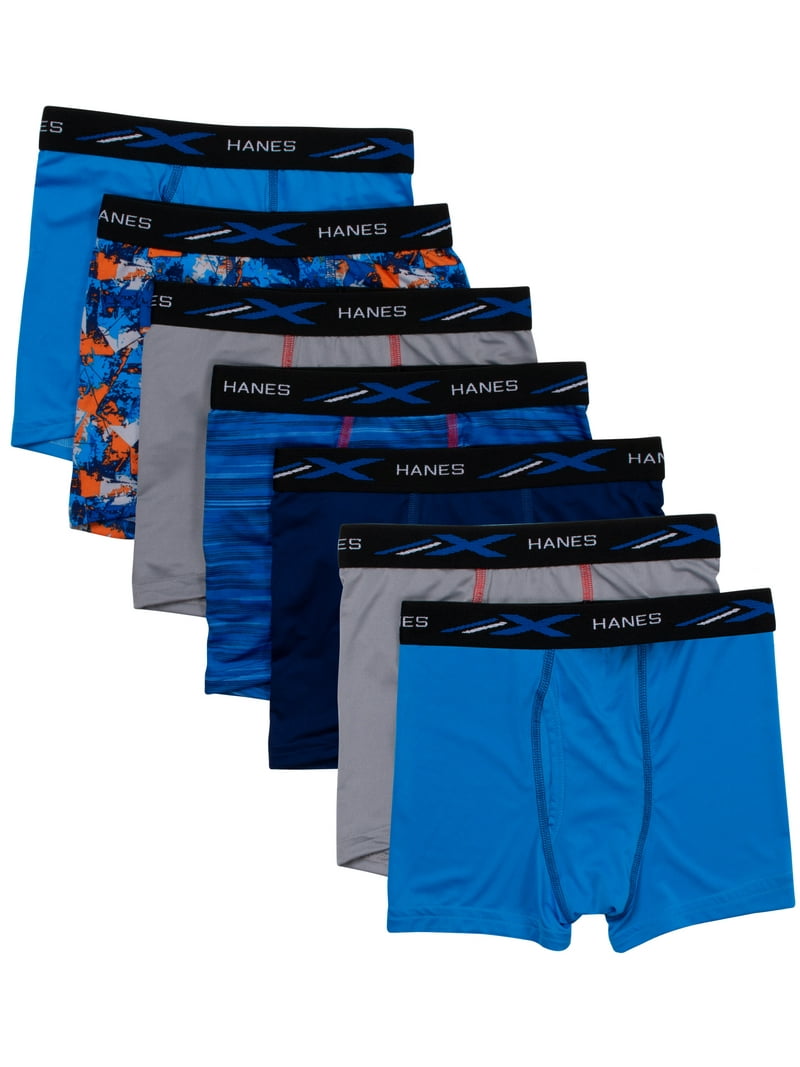 Hanes Boys Underwear, 5 + 2 Bonus Pack Tagless X-Temp Lightweight