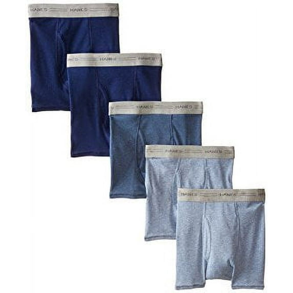 Hanes Boys Underwear, 5 Pack Boxer Briefs (Little Boys & Big Boys)