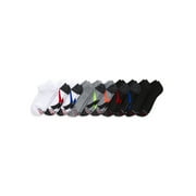 Boys' X-Temp Performance No Show Socks, 10 Pack