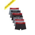 thumbnail image 1 of Hanes Boys' X-Temp Stretch Underwear Boxer Briefs, 5+1 Bonus Pack, 1 of 7