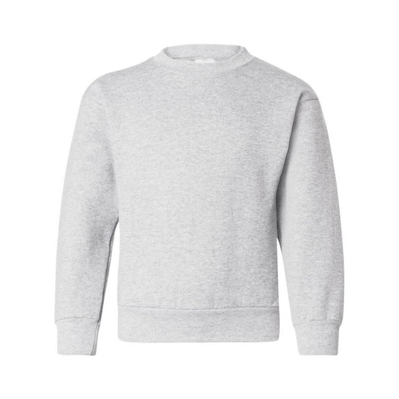 Hanes - Ecosmart Youth Crewneck Sweatshirt - P360, Ash, XL, Pack 3, Boys Hoodies and Sweatshirts