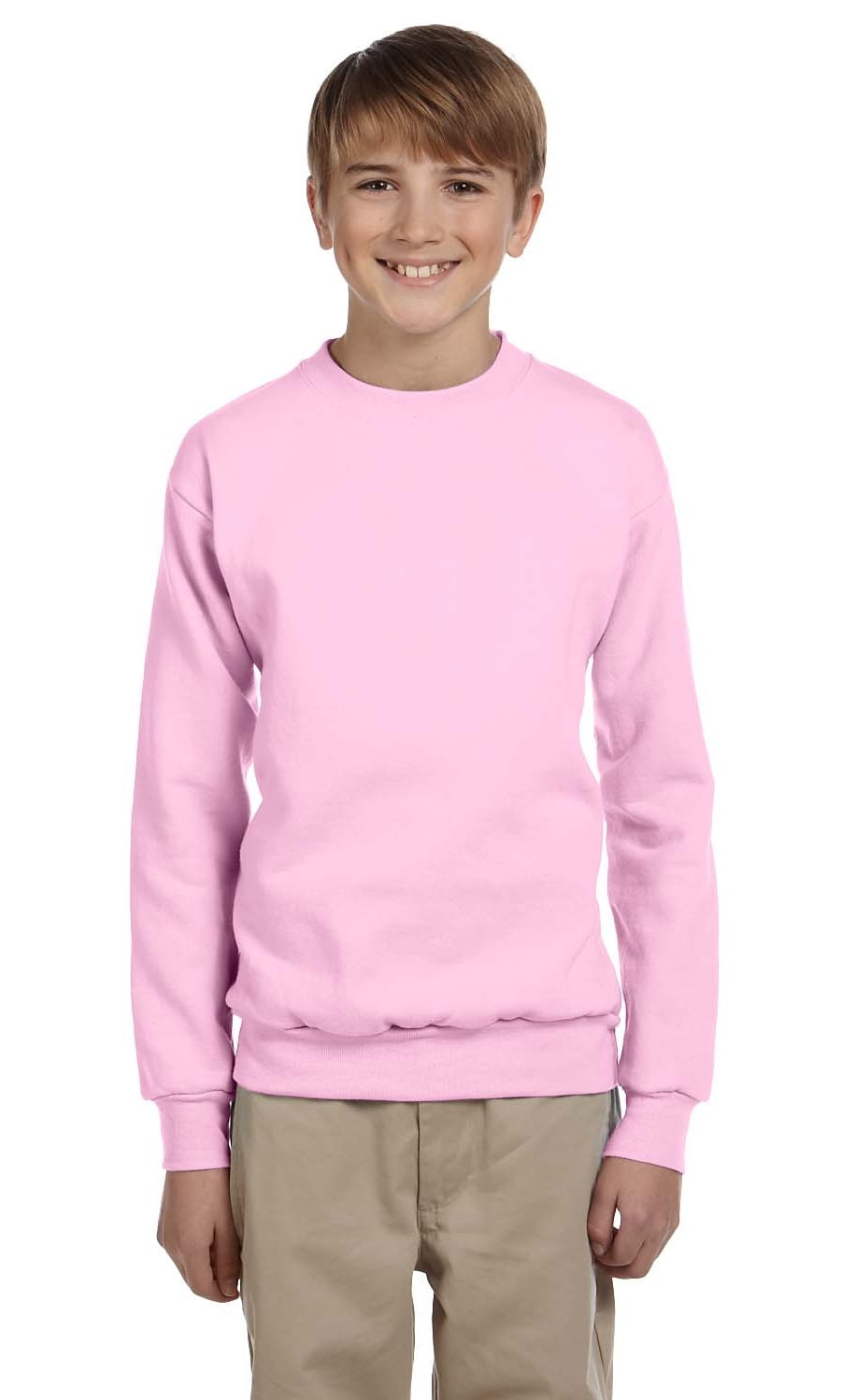 Hanes Kids' Comfort Blend Eco Smart Hoodie - Pink S