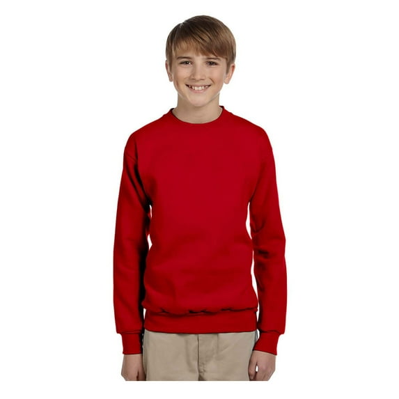 Hanes Boys Youth Comfortblend Ecosmart Crewneck Sweatshirt(P360
