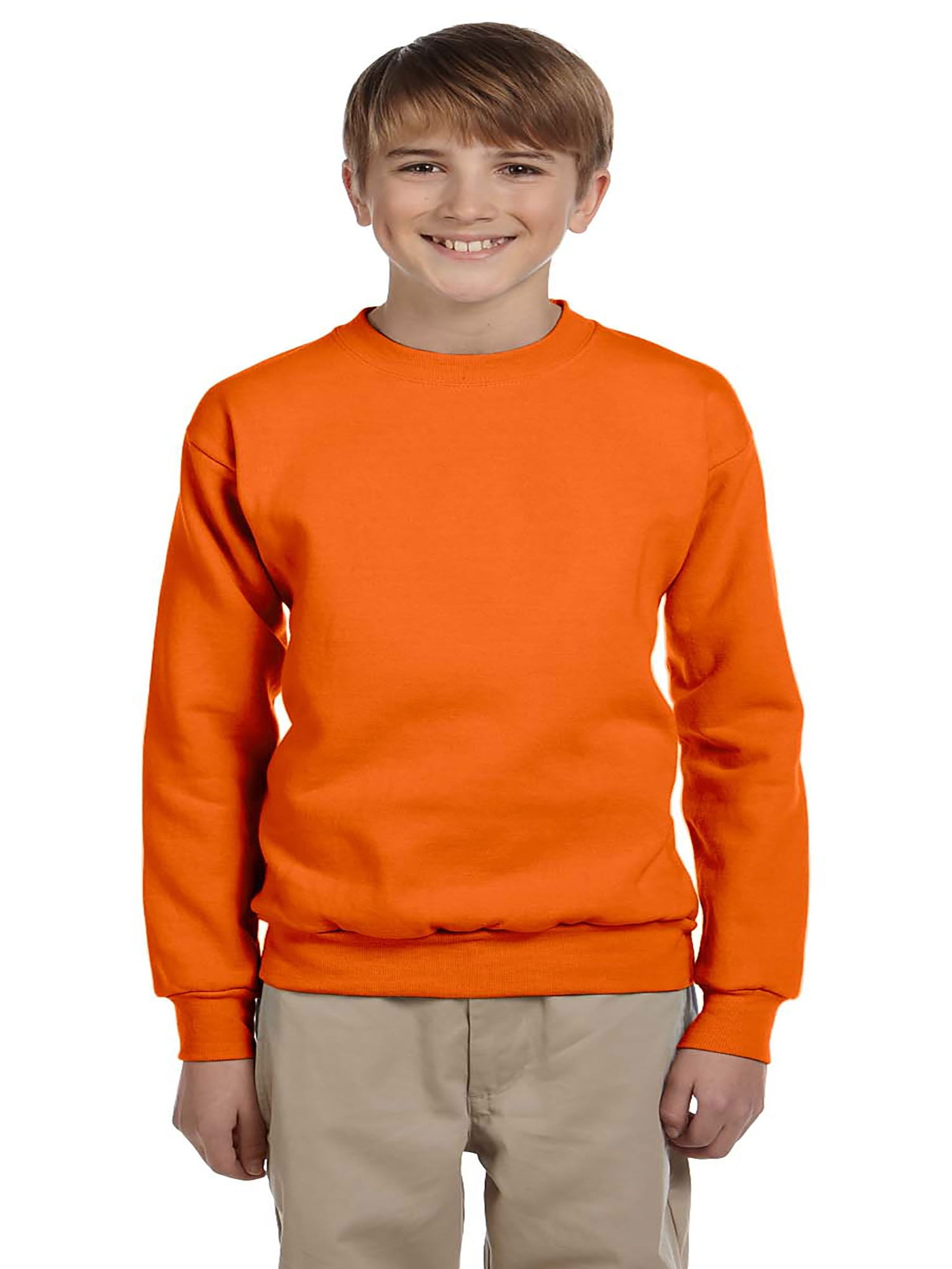 Hanes Boys Youth Comfortblend Ecosmart Crewneck Sweatshirt(P360