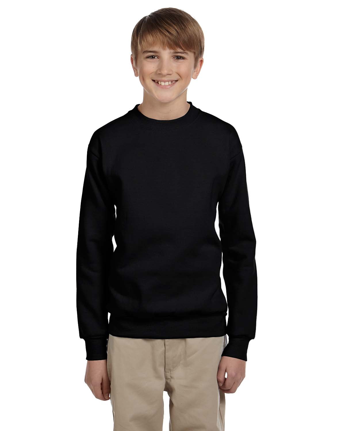 Hanes Boys Youth Comfortblend Ecosmart Crewneck Sweatshirt(P360