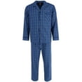 thumbnail image 1 of Hanes  Broadcloth Long Sleeve Pajama Set (Men Big & Tall), 1 of 4