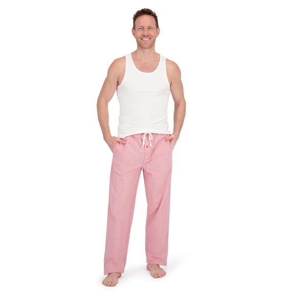 Hanes Men's Brushed Oxford Woven Sleep Pajama Pants, Sizes S-2X