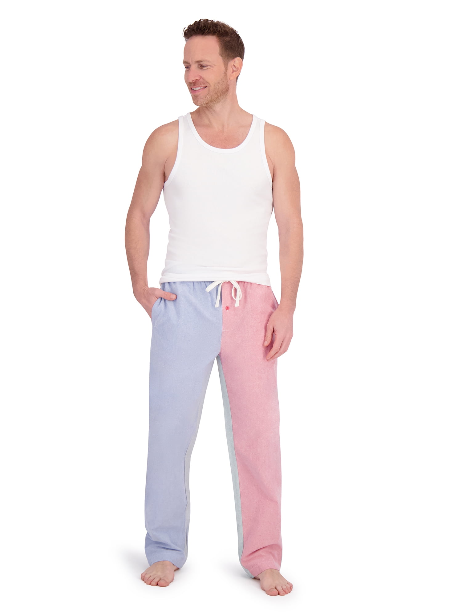Hanes Men's Brushed Oxford Woven Sleep Pajama Pants, Sizes S-2X