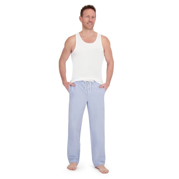 Hanes Men's Brushed Oxford Woven Sleep Pajama Pants, Sizes S-2X