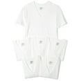 thumbnail image 1 of Hanes Classics Men's Classics 6-Pack V-Neck T-Shirt Value Pack,6-Pack White,X-Large, 1 of 2