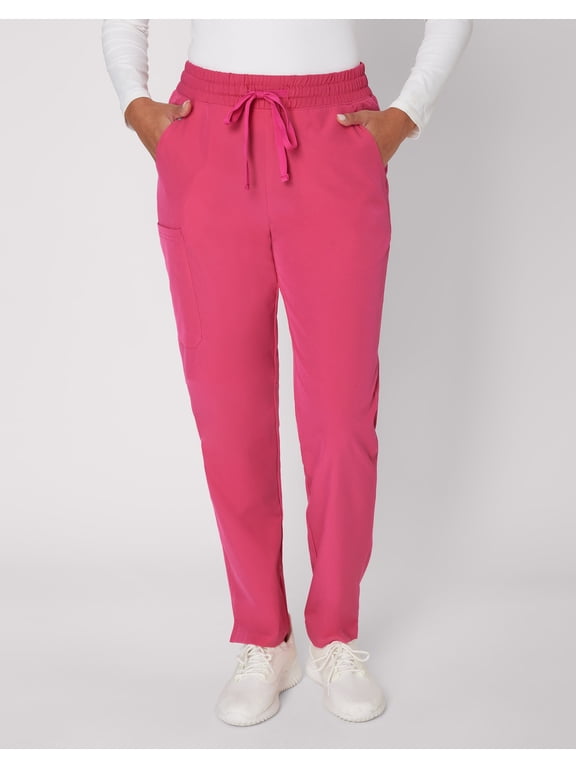Comfort Fit Scrubs Women's Scrub Pants Fuchsia Pink L