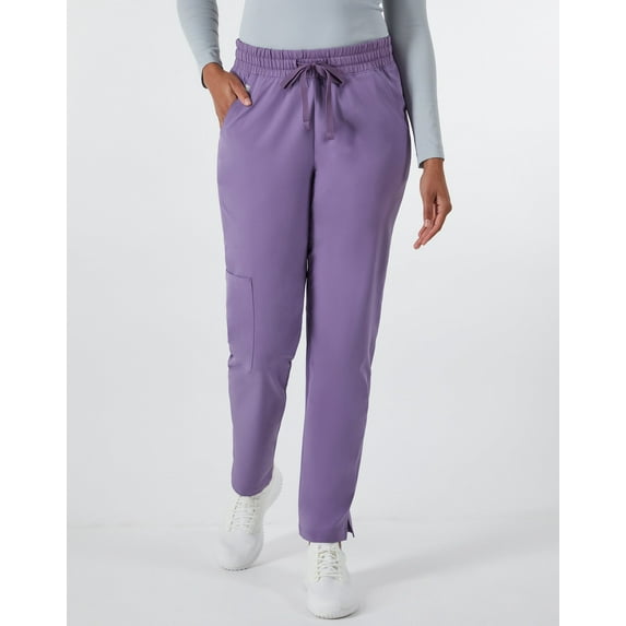 Hanes Comfort Fit Scrubs Women's Scrub Pants Soft Plum S
