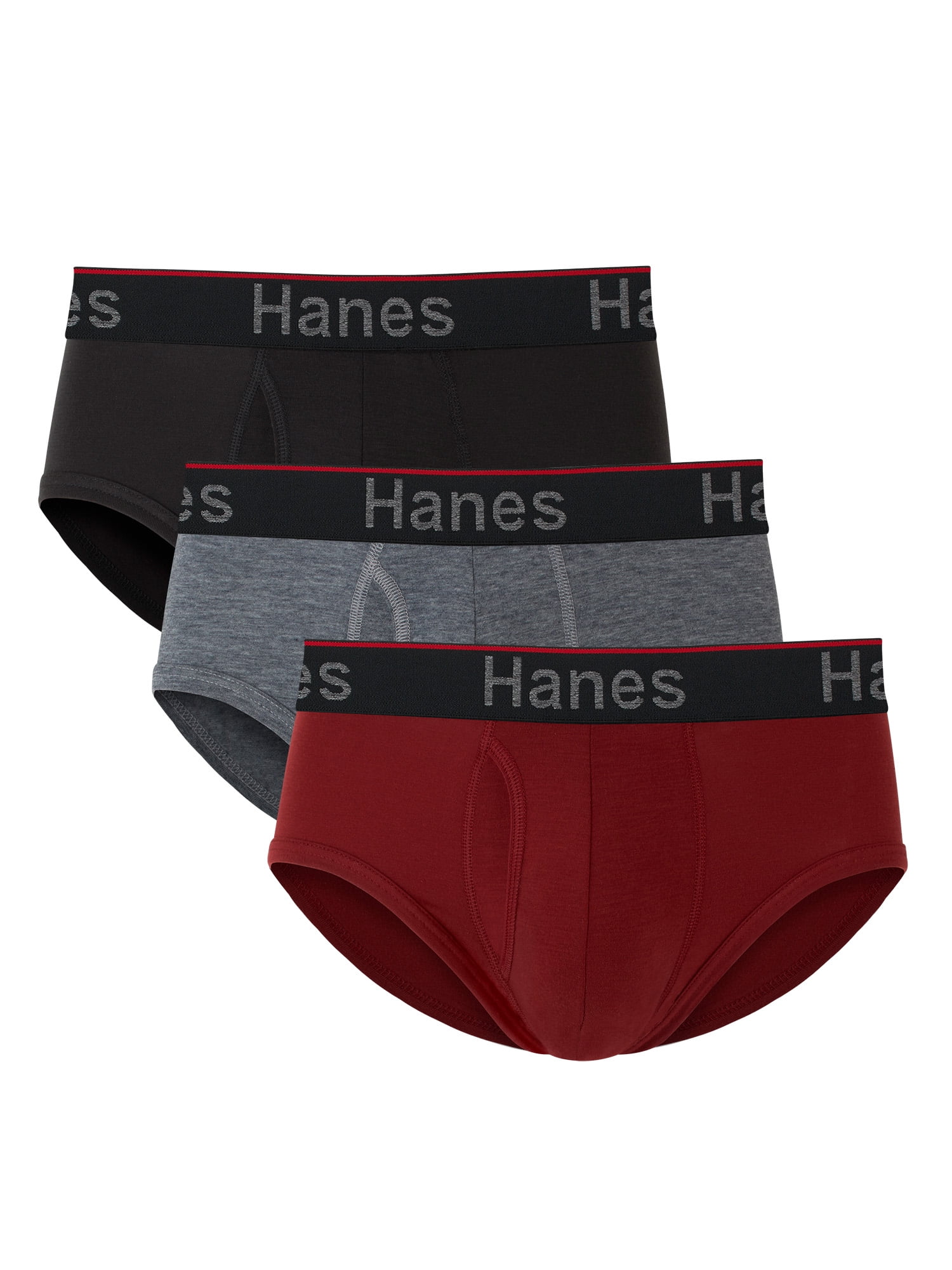 Hanes 6-Pack Knit Boxers Mens Wicking Cool Comfort Soft Flex Waist