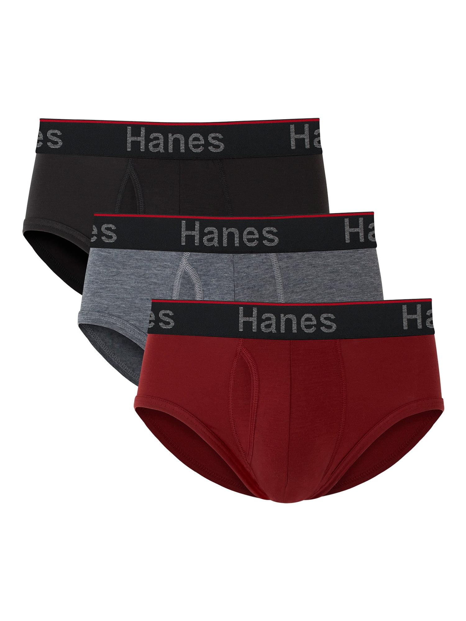 Hanes Comfort Flex Fit Men's Briefs with Total Support Pouch, 3-Pack