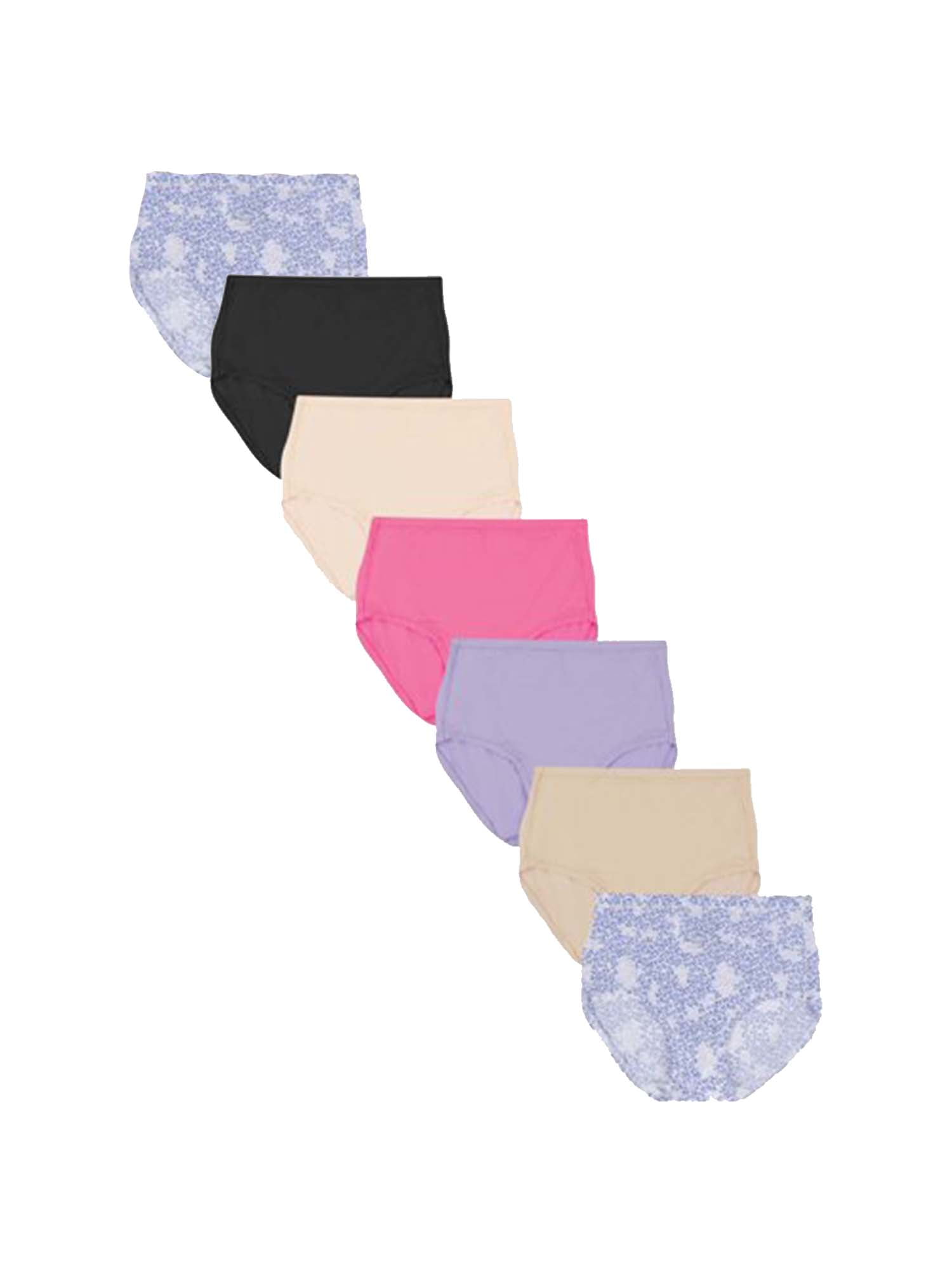 Hanes Comfort Flex Micro Fiber Lowrise Bikini, Size 35-36, 6 Pack (Women's)