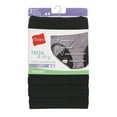thumbnail image 1 of Hanes Comfort, Period. Bikini Underwear, Light Leaks, Black, 3-Pack 5 Women's, 1 of 7