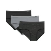 Hanes Womens Comfort, Period. Underwear, Super Leak Protection Period Panties, 3-Pack