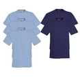 thumbnail image 1 of Hanes, Comfort Soft Crew-Neck T-Shirt Pack of 5, 3 Light Blue / 2 Navy, L, 1 of 1