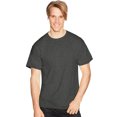 thumbnail image 1 of Hanes ComfortBlend; Eco Smart; Crewneck Men's T-Shirt, Color: Charcoal Heather, Size: L --- PACK OF 2 (Men's Athleticwear), 1 of 1