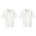 thumbnail image 1 of Hanes ComfortBlend EcoSmart Knit Polo Shirt, Pack of 2, 1 of 1