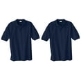 thumbnail image 1 of Hanes ComfortBlend EcoSmart Knit Polo Shirt, Pack of 2, 1 of 1