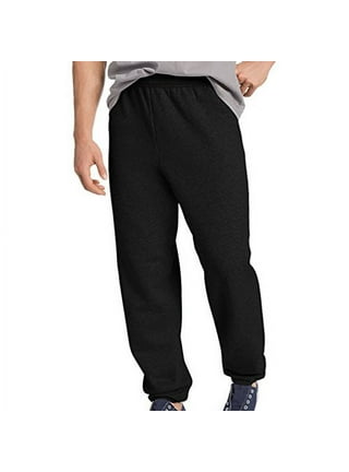 Hanes Men's ComfortBlend EcoSmart Sweatpants, Deep Royal, Medium