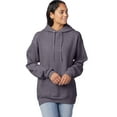 thumbnail image 1 of Hanes EcoSmart Unisex Fleece Hoodie (Big & Tall Sizes Available) Charcoal Heather S, 1 of 5