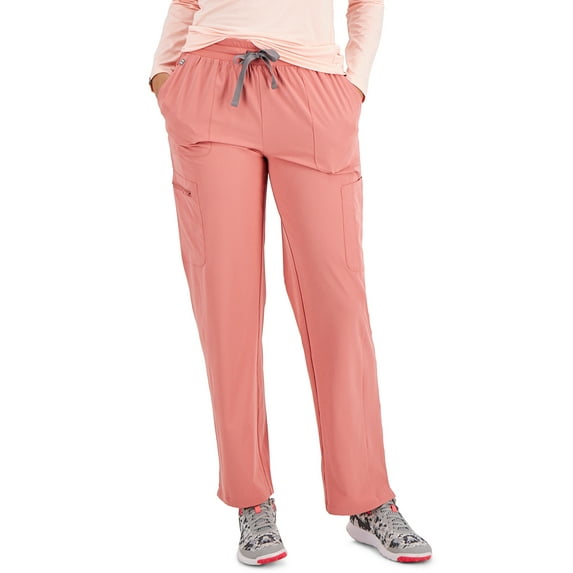 Hanes ComfortFit Adjustable Waistband Wide Leg Scrub Pants (Women's)