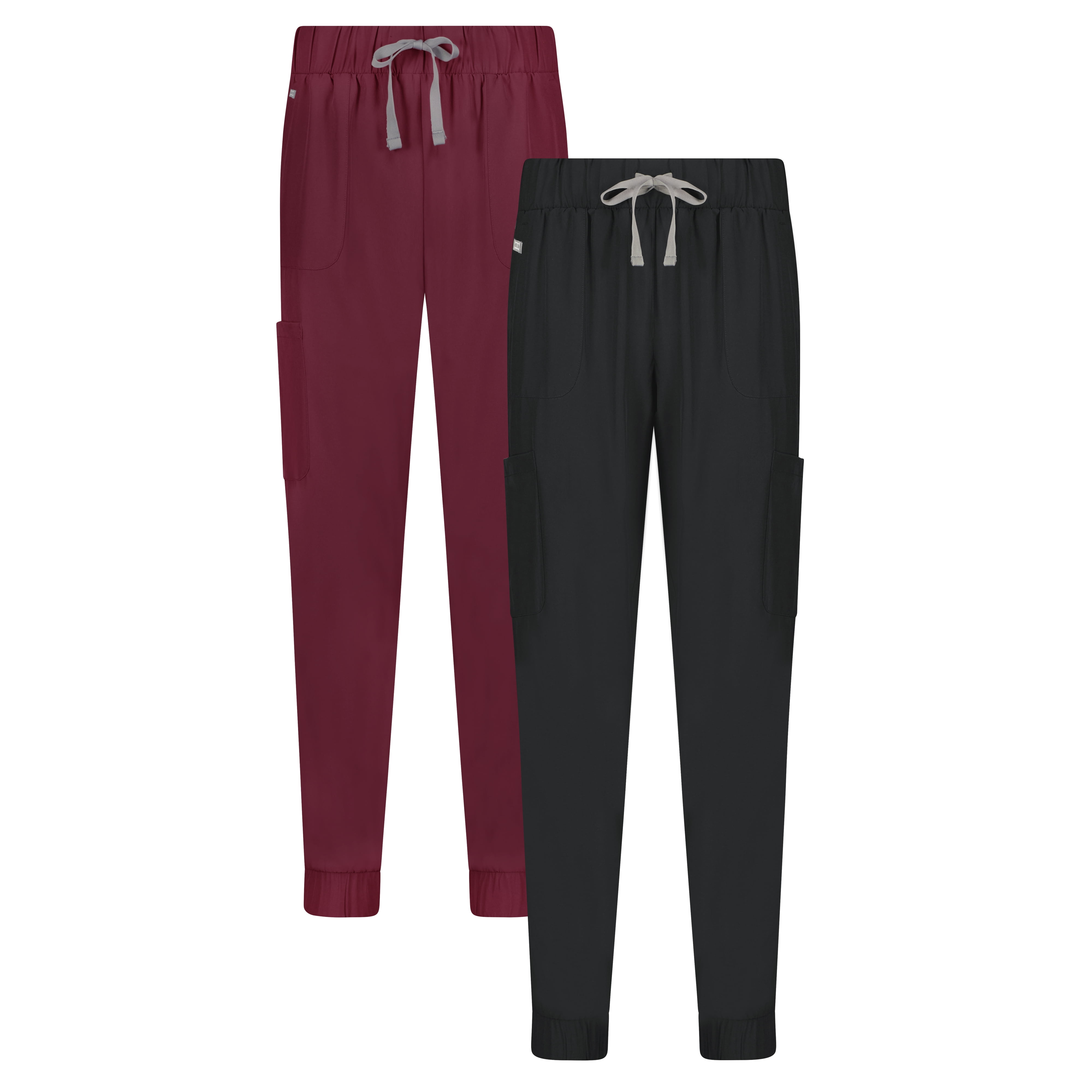 Hanes ComfortFit Stretch Women's Scrub Joggers, 2 Pack