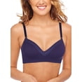 thumbnail image 1 of Hanes ComfortFlex Fit® Natural Lift WireFree Bra Anchor Navy XL Women's, 1 of 2