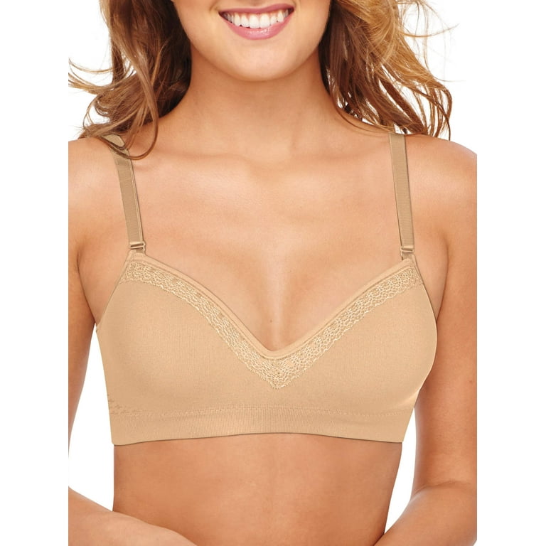 Hanes ComfortFlex Fit Natural Lift WireFree Bra, Style G110