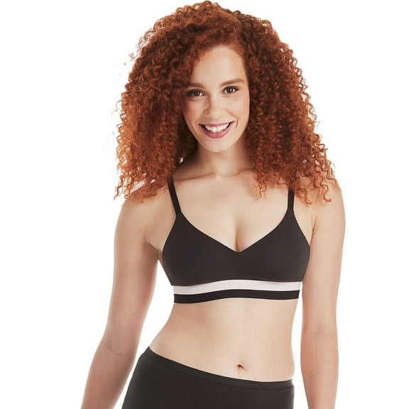 Hanes Womens Wireless Bra, Natural Lift Modal Full-Coverage Bra, Sizes S-2X+ (Plus Sizes Available)