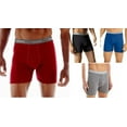 thumbnail image 1 of Hanes ComfortFlex Waistband Moisture Wicking Boxer Briefs 4-Pack Size: LG, 1 of 1