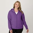 thumbnail image 1 of Hanes EcoSmart Women's Full-Zip Fleece Hoodie, 1 of 6