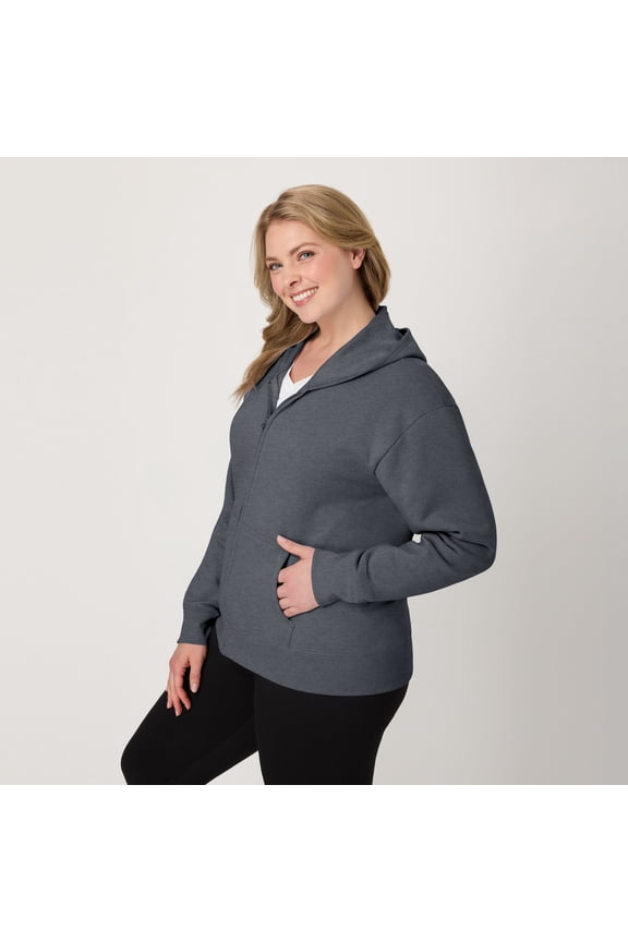 EcoSmart Women's Full-Zip Fleece Hoodie