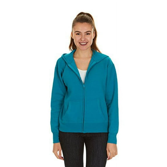 Hanes EcoSmart Women's Full-Zip Fleece Hoodie