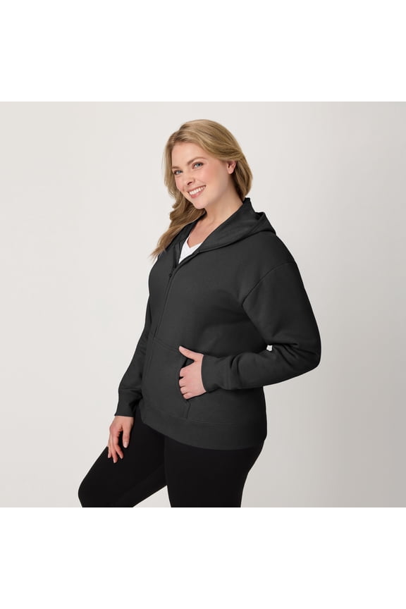 EcoSmart Women's Full-Zip Fleece Hoodie