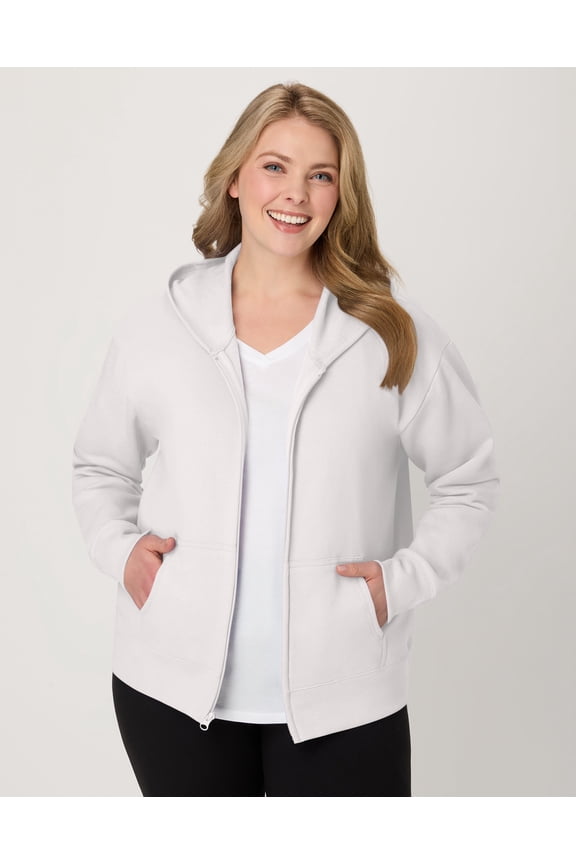 EcoSmart Women's Full-Zip Fleece Hoodie
