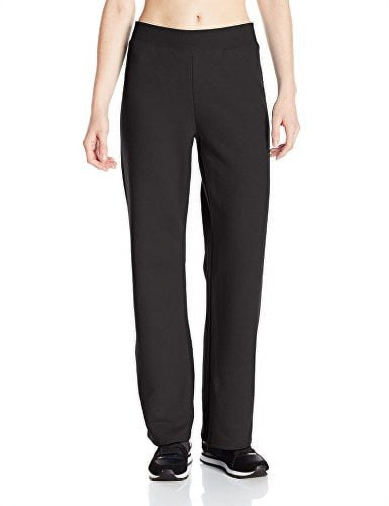  Hanes ComfortSoft EcoSmart Women's Cinch Bottom Leg  Sweatpant_Ebony_L : Home & Kitchen