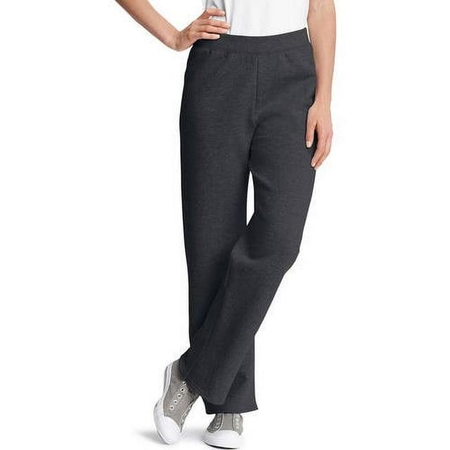 Hanes ComfortSoft EcoSmart Women's Open Bottom Fleece Sweatpants, Sizes SXXL and Petite