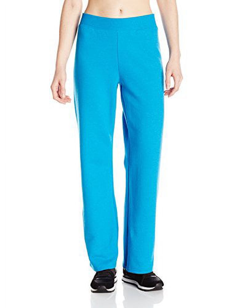 Hanes ComfortSoft EcoSmart Women's Open Bottom Fleece Sweatpants, Sizes S-XXL and Petite - image 1 of 4