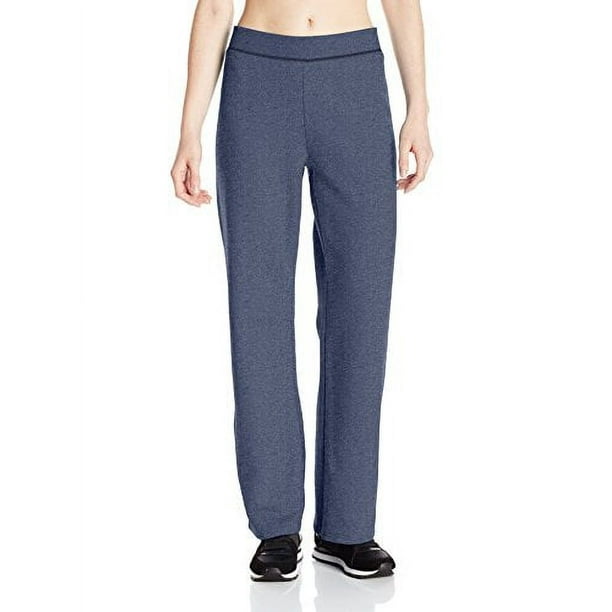 Hanes ComfortSoft EcoSmart Women's Open Bottom Fleece Sweatpants, Sizes ...