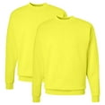 thumbnail image 1 of Hanes Comfortblend Crew Sweatshirt (Pack of 2) 2 Safety Green, 1 of 1