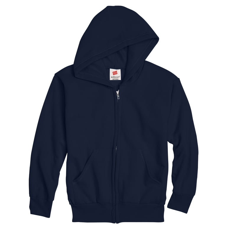 Hanes Comfortblend EcoSmart Kids' Full-Zip Hoodie photo 1