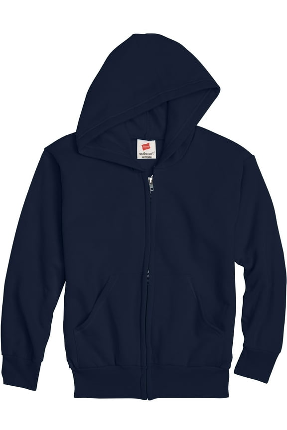 Comfortblend EcoSmart Full-Zip Kids' Hoodie Sweatshirt