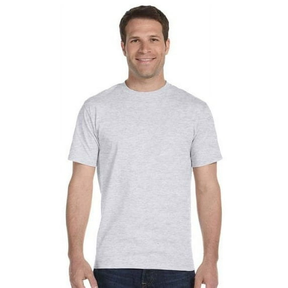 Hanes Comfortsoft Short Sleeve T - LIGHT STEEL - Medium (Pack of 6) (3 Ash / 3 Light Steel)