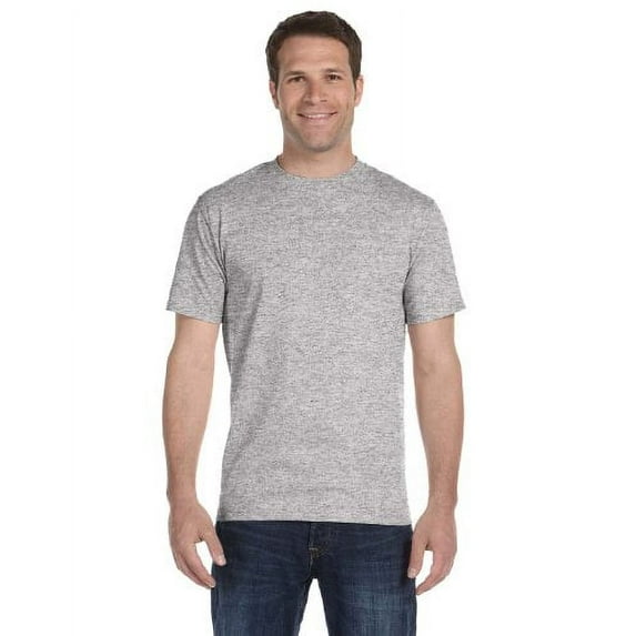 Hanes Comfortsoft Short Sleeve T - LIGHT STEEL - XX - Large (Pack of 6) 6 Light Steel