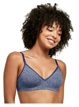 Hanes Women's T-Shirt Soft Unlined Wire-Free Convertible Straps Bra, Style  G542