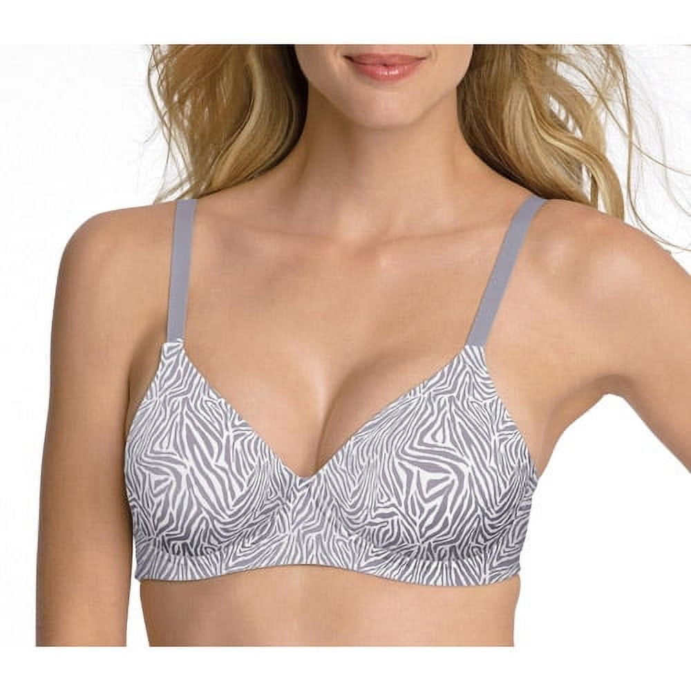  Hanes Concealing Petals Women`s Wirefree Bra -, 40C : Clothing,  Shoes & Jewelry
